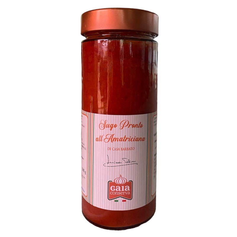 Sugo pronto all'Amatriciana di Casa Barbato 580 g